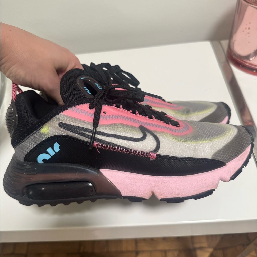 Nike Women's Athletic Shoes - Black, Pink, Gray